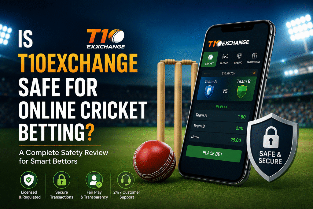 is t10exchange safe for online cricket betting